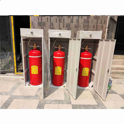 ระบบดับเพลิง 90L ประเภท Hfc 227ea FM200 ด้วยการควบคุมหลายโซน
