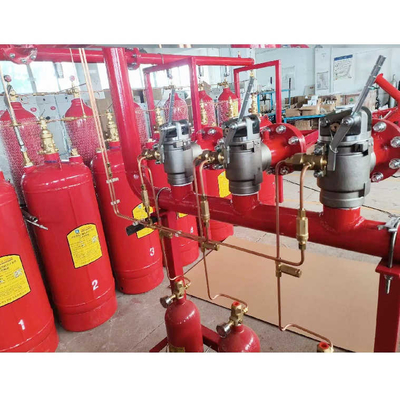 Hfc227ea ระบบดับเพลิง กระบอก 4.2mpa / 5.6mpa การจัดการโซนทางเลือก