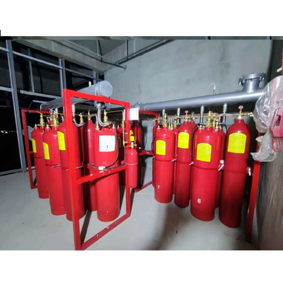 เครื่องดับเพลิง Hfc-227ea ที่ไม่เป็นพิษ FM200 ระบบดับเพลิง
