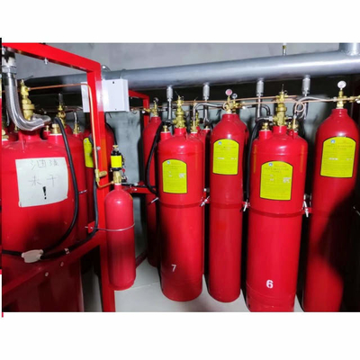 เครือข่ายท่อ FM200 ระบบดับไฟ 120L ระบบดับไฟอัตโนมัติ