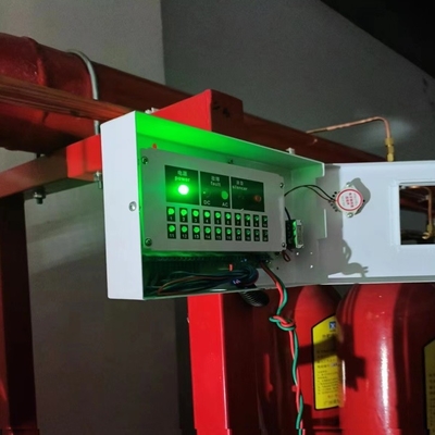 ระบบป้องกันไฟ FM200 น้ําหนักเบา 5.6Mpa ระบบเครือข่ายท่อ การบํารุงรักษาต่ํา