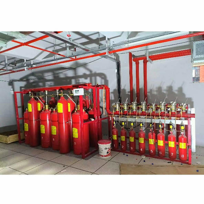 ความบริสุทธิ์ 99.99% FM200 ระบบเครือข่ายท่อสําหรับชั้น A ระดับป้องกันไฟ DC24V