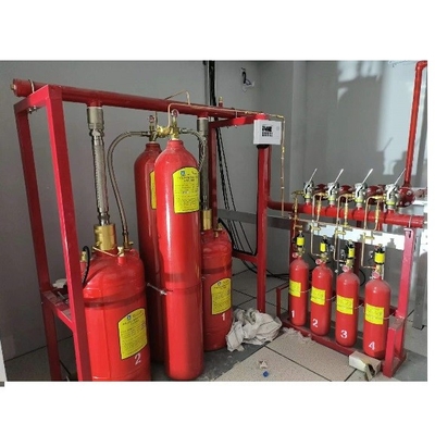 ความบริสุทธิ์ 99.99% FM200 ระบบเครือข่ายท่อสําหรับชั้น A ระดับป้องกันไฟ DC24V