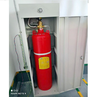 FM200 เครื่องดับเพลิงกระเป๋ากระเป๋า 150L สีแดง 2.5Mpa