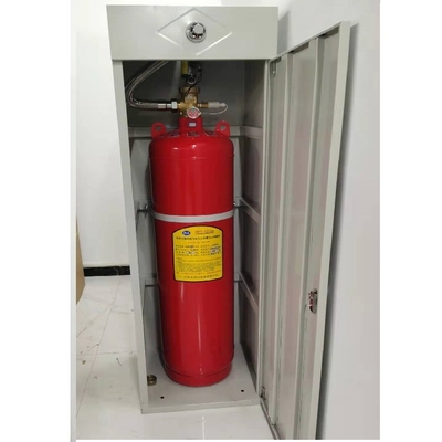 FM200 เครื่องดับเพลิงกระเป๋ากระเป๋า 150L สีแดง 2.5Mpa