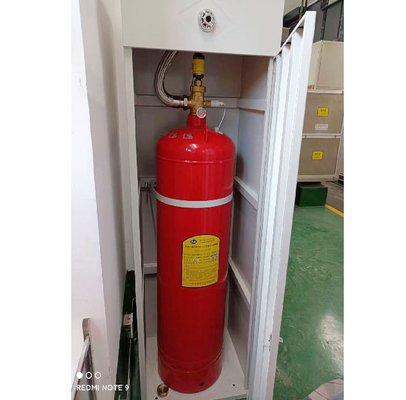 120L FM200 เครื่องดับเพลิงกรอบตัวแทน ระบบดับเพลิงกระบอกเดียว