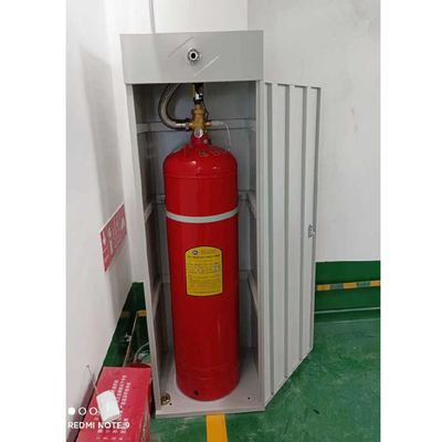 120L FM200 เครื่องดับเพลิงกรอบตัวแทน ระบบดับเพลิงกระบอกเดียว