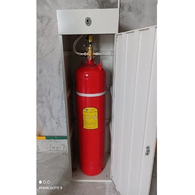 100L FM200 Hfc-227ea ตู้ดับเพลิง กระป๋องเดียว 2.5MPa