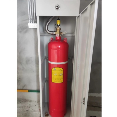 100L FM200 Hfc-227ea ตู้ดับเพลิง กระป๋องเดียว 2.5MPa