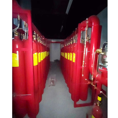 15MPa IG541 ระบบป้องกันไฟจากก๊าซไร้สรรพคุณสําหรับสถานที่สื่อสาร