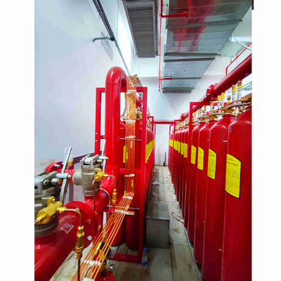 15MPa IG541 ระบบป้องกันไฟจากก๊าซไร้สรรพคุณสําหรับสถานที่สื่อสาร