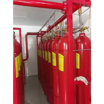 15MPa IG541 ระบบป้องกันไฟจากก๊าซไร้สรรพคุณสําหรับสถานที่สื่อสาร