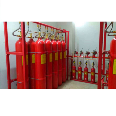 ระบบดับเพลิง IG541 heptafluoropropane ระบบดับเพลิงก๊าซอ่อน 15MPa