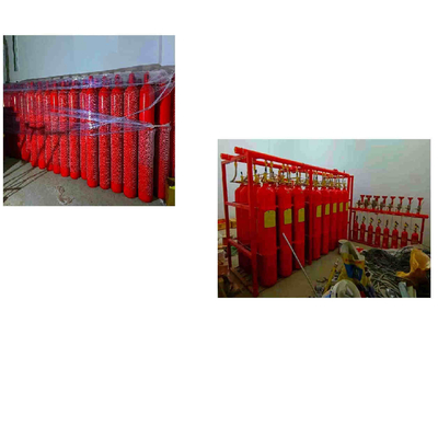 20Mpa IG541 ระบบดับเพลิงแก๊ส 80L 82L 90L การผสมประสิทธิภาพสูง