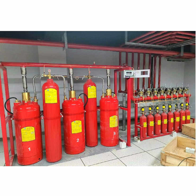 DC24V / 1.5A ระบบดับความปลอดภัยสูง FM200 ระบบดับเพลิง ไม่เกรี้ยว ไม่ปนเปื้อน