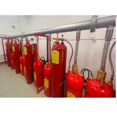 DC24V / 1.5A ระบบดับความปลอดภัยสูง FM200 ระบบดับเพลิง ไม่เกรี้ยว ไม่ปนเปื้อน