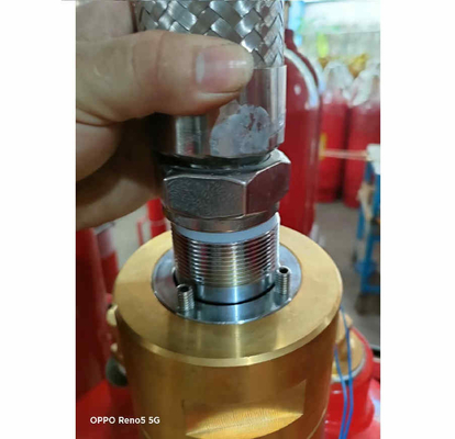 5.6 Bar / 4.2 Bar FM200 ระบบการไหลของพิสตัน ระบบดับไฟสายท่อ